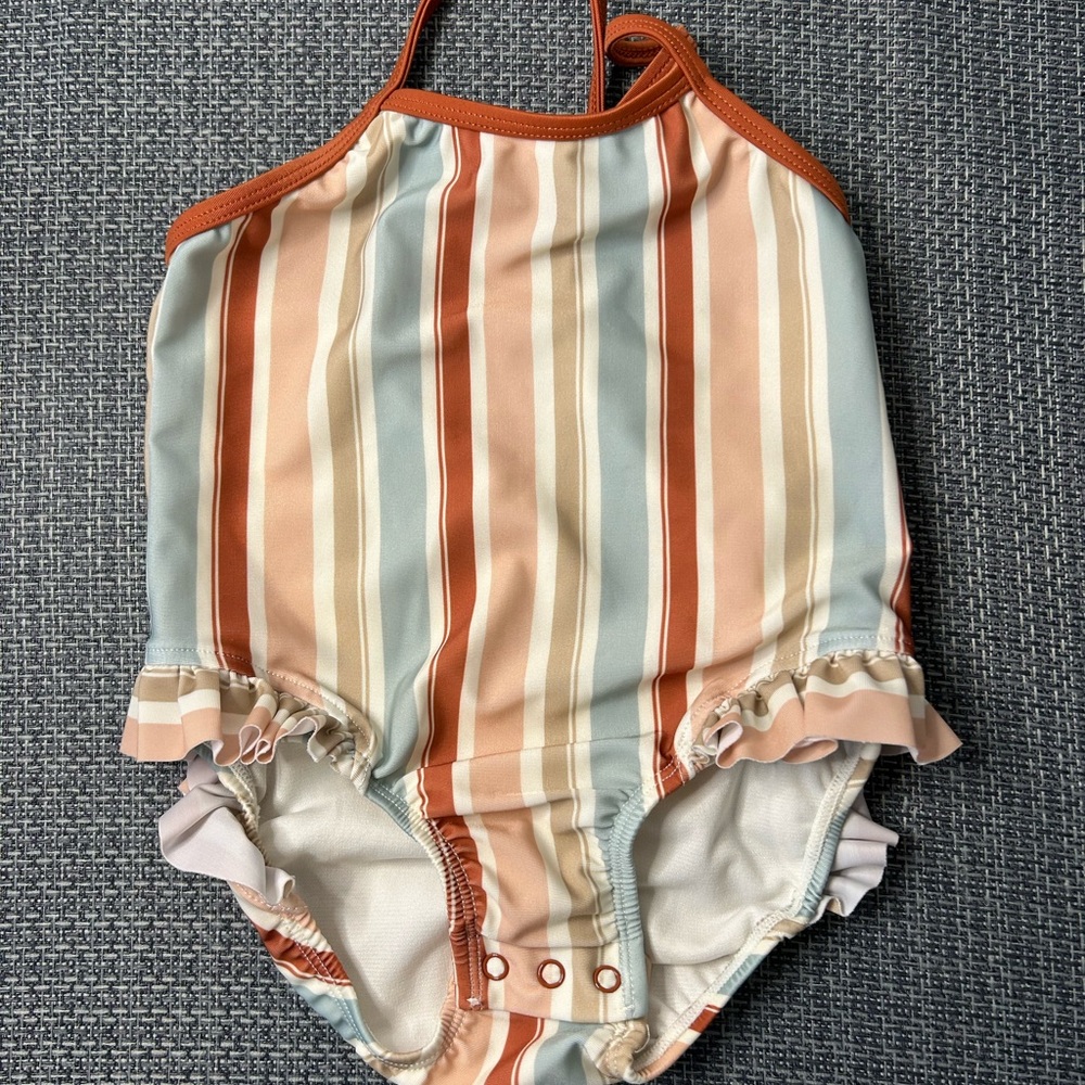 Striped Kids Swimwear